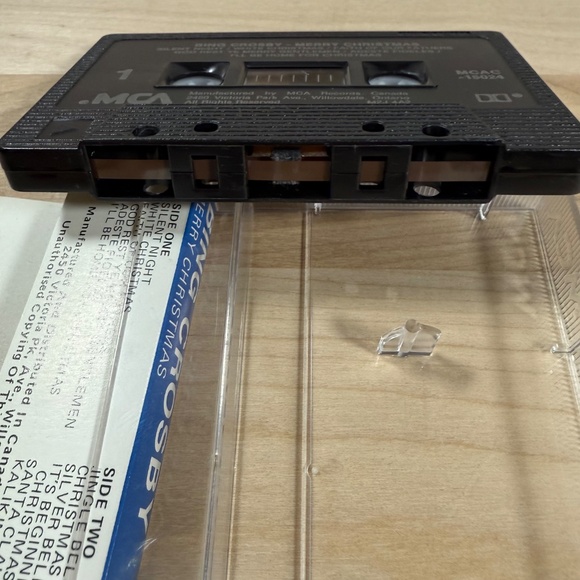 Bing Crosby Merry Christmas Cassette VINTAGE - Picture 5 of 7